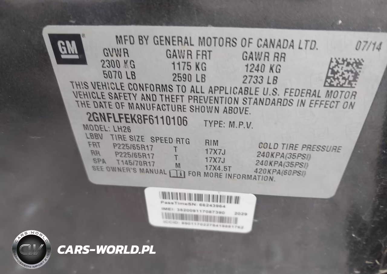 2015 Chevrolet Equinox 1Lt VIN:2GNFLFEK8F6110106 - 9