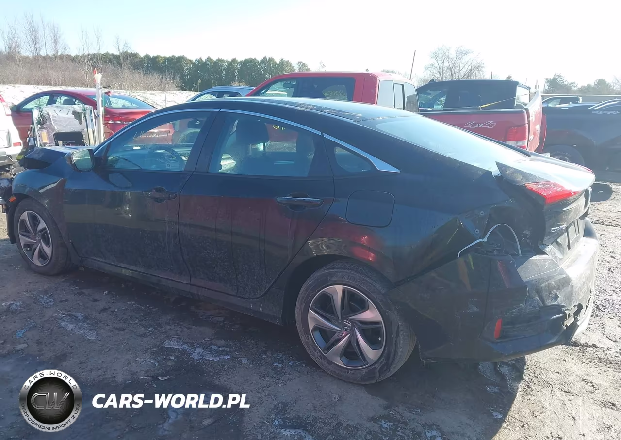 2020 Honda Civic Lx VIN:2HGFC2F66LH524246 - 3
