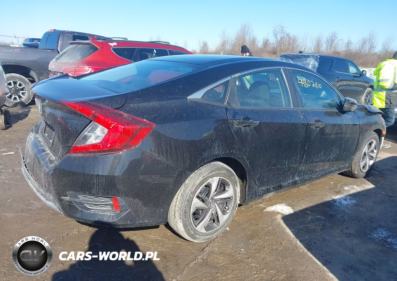 2020 Honda Civic Lx VIN:2HGFC2F66LH524246 - 4