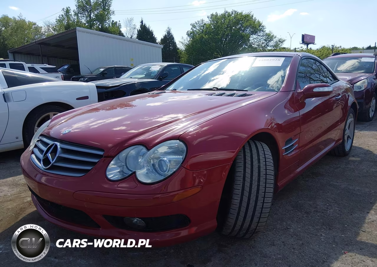 2005 Mercedes-Benz Sl 500 VIN:WDBSK75F25F104646 - 2