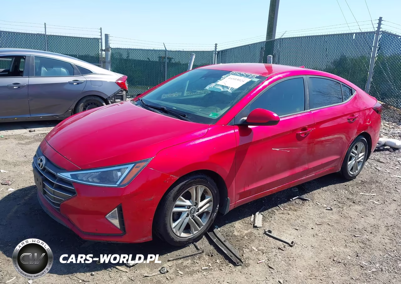 2020 Hyundai Elantra Sel VIN:5NPD84LF7LH609627 - 2