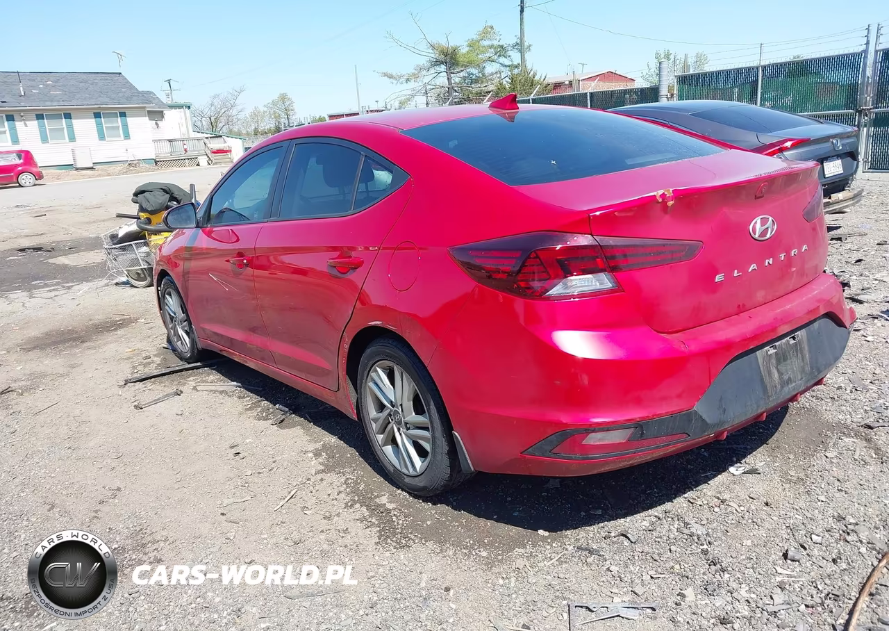 2020 Hyundai Elantra Sel VIN:5NPD84LF7LH609627 - 3