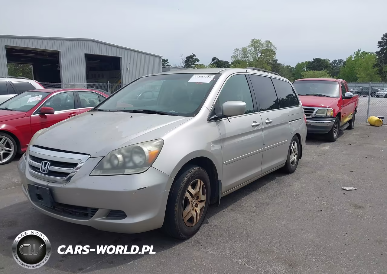 2007 Honda Odyssey Ex VIN:5FNRL38417B411670 - 2
