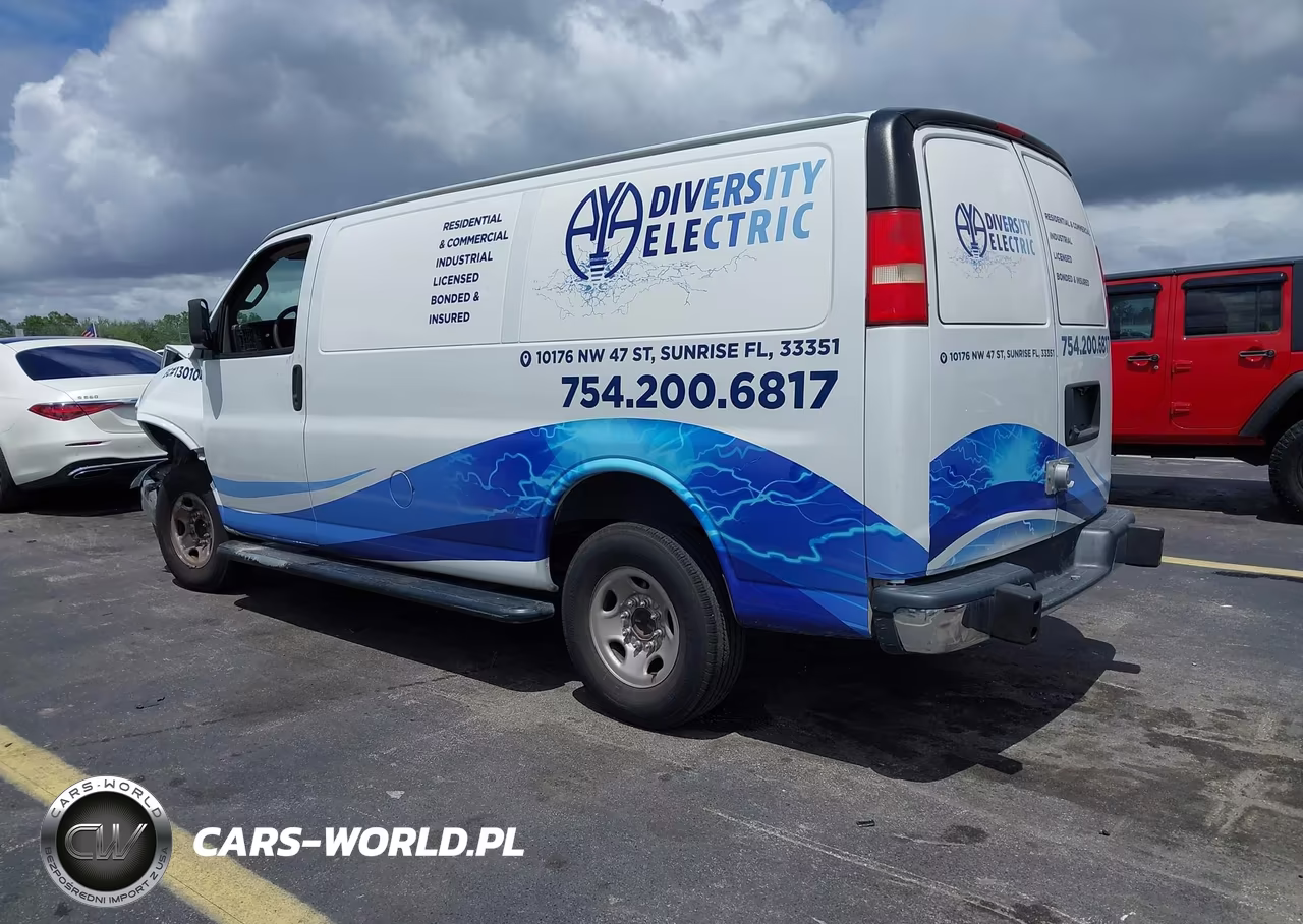 2019 GMC Savana 2500 Work Van VIN:1GTW7AFG3K1314528 - 3