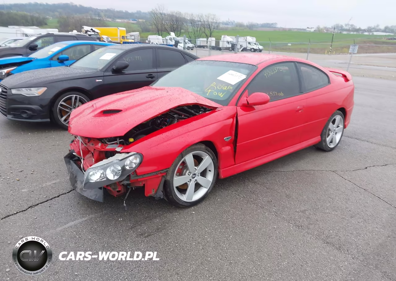 2006 Pontiac Gto VIN:6G2VX12U06L505204 - 2