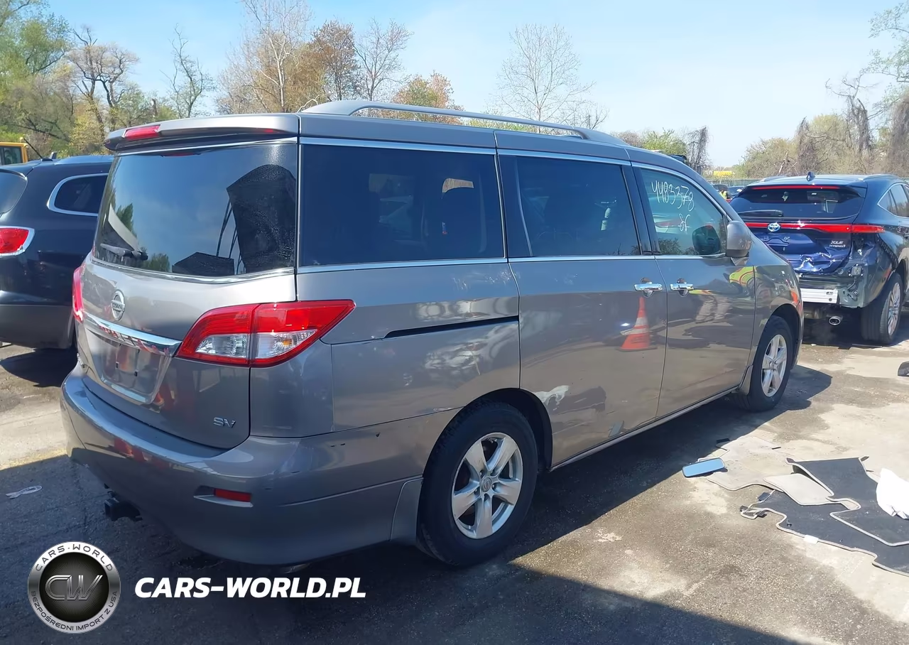 2013 Nissan Quest Sv VIN:JN8AE2KP1D9067322 - 4
