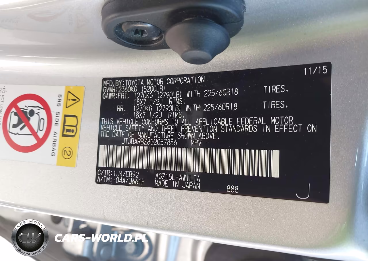2016 Lexus Nx 200T F Sport VIN:JTJBARBZ8G2057886 - 9