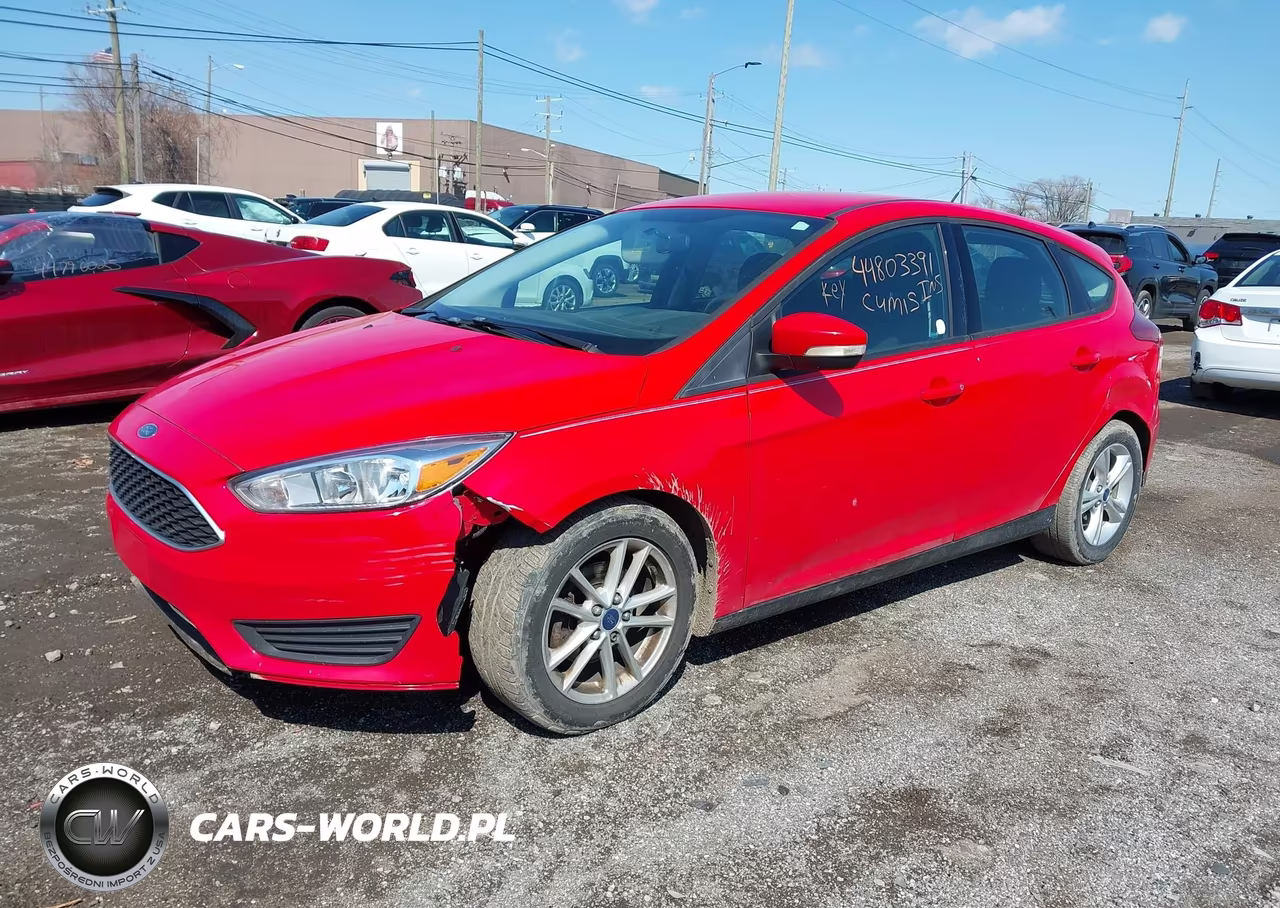2016 Ford Focus Se VIN:1FADP3K2XGL204266 - 2