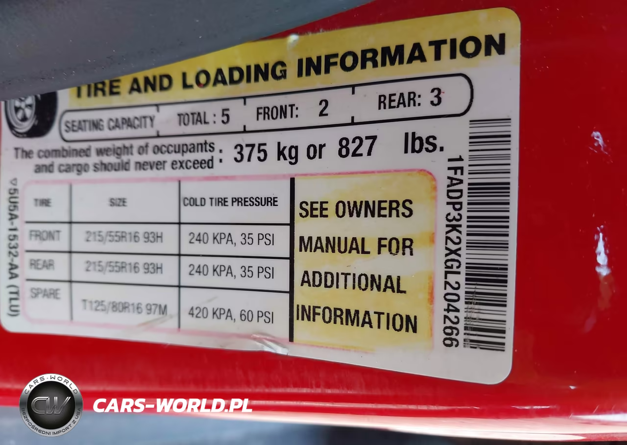 2016 Ford Focus Se VIN:1FADP3K2XGL204266 - 9