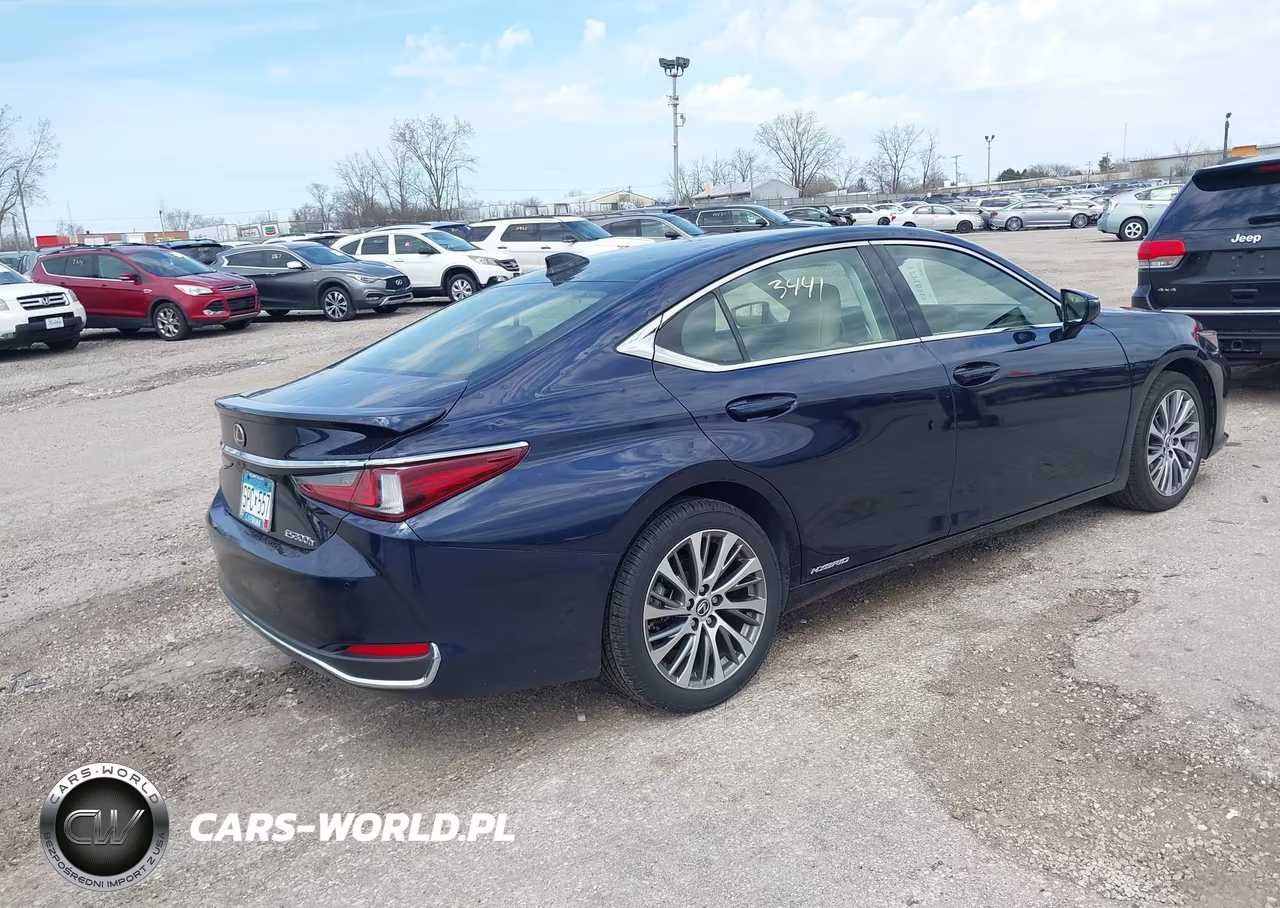 2019 Lexus Es 300H VIN:JTHB21B1XK2042843 - 4