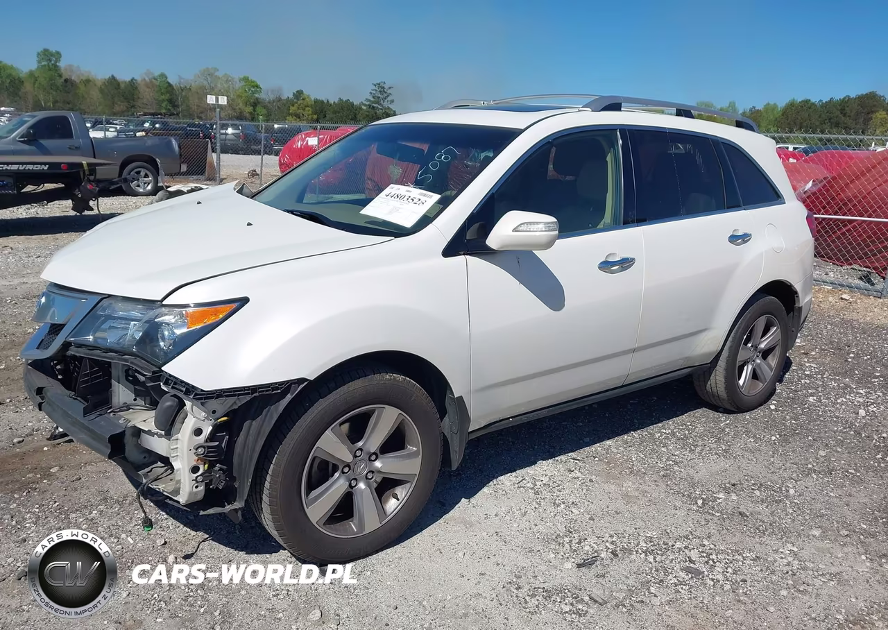 2011 Acura Mdx VIN:2HNYD2H22BH535087 - 2