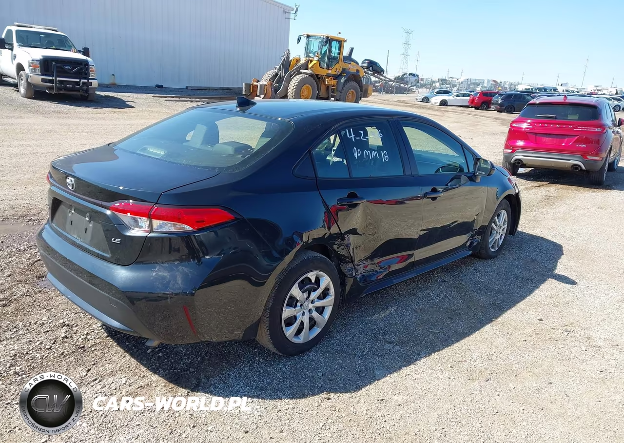 2020 Toyota Corolla Le VIN:JTDEPRAE8LJ107053 - 4