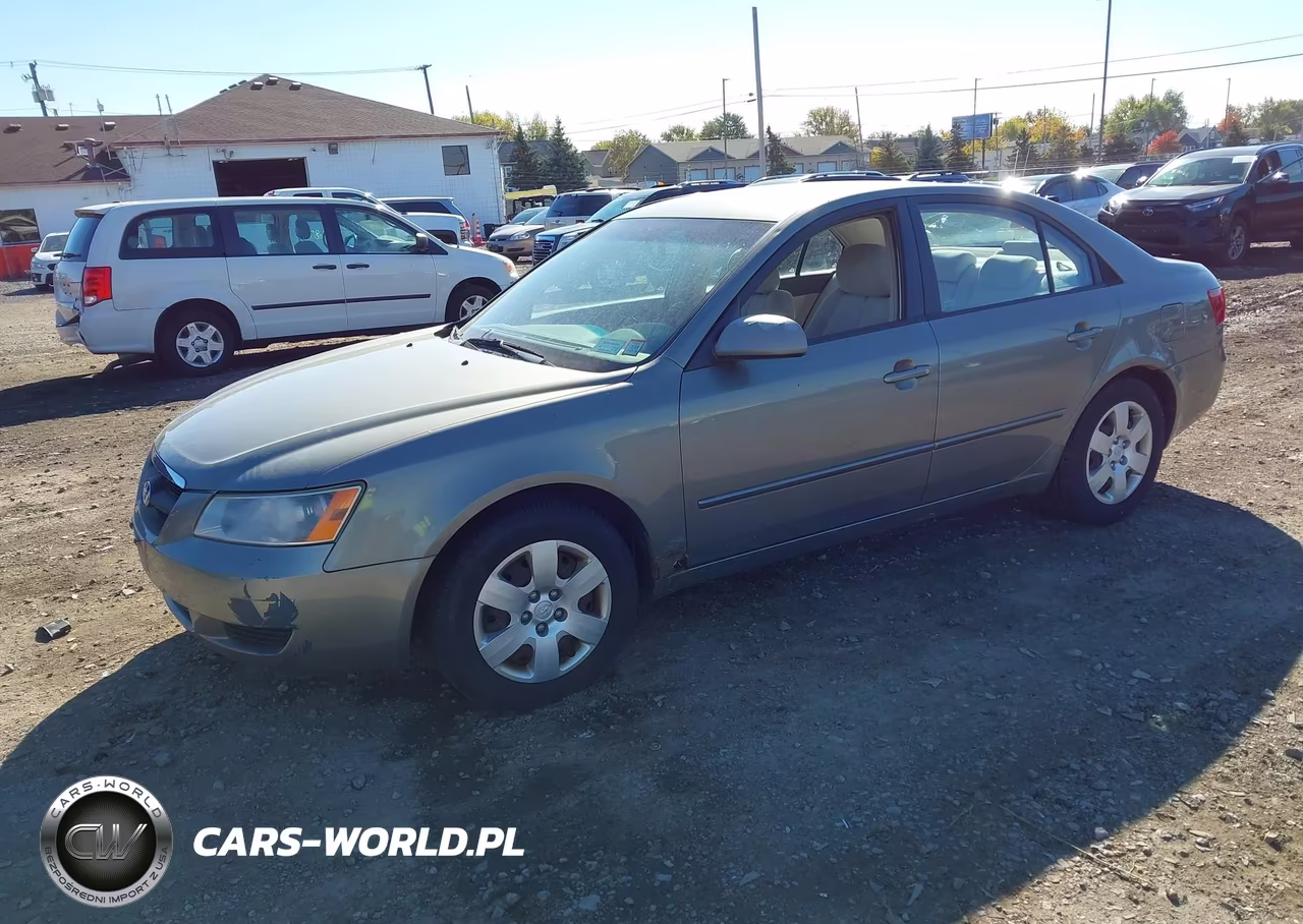 2008 Hyundai Sonata Gls VIN:5NPET46CX8H395745 - 2