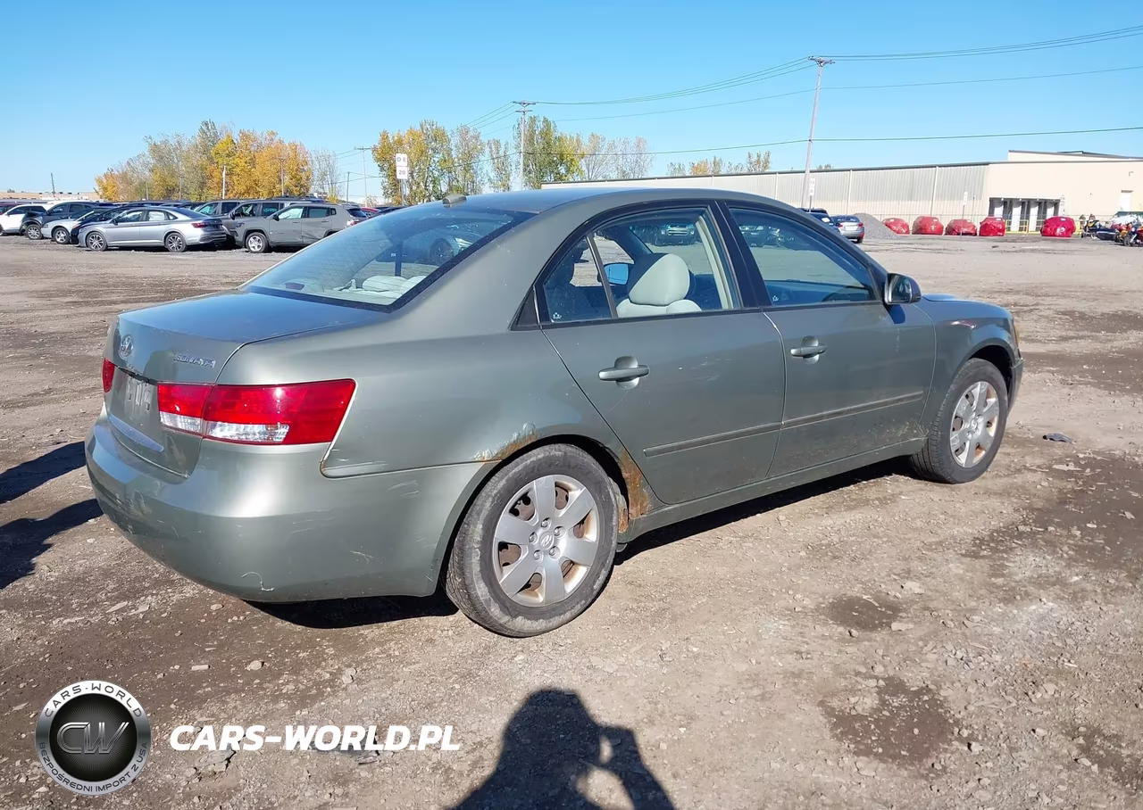 2008 Hyundai Sonata Gls VIN:5NPET46CX8H395745 - 4