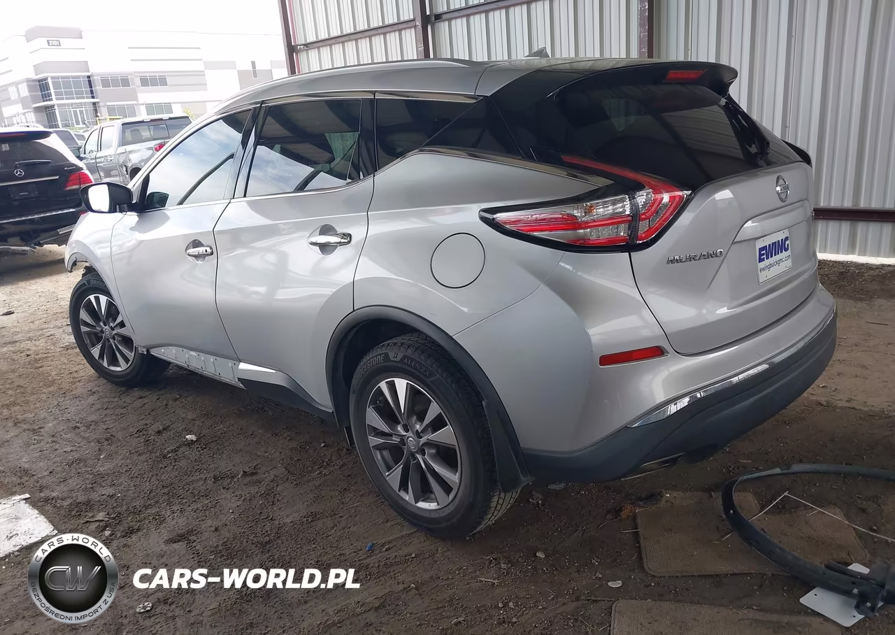2016 Nissan Murano Sl VIN:5N1AZ2MG3GN127556 - 3