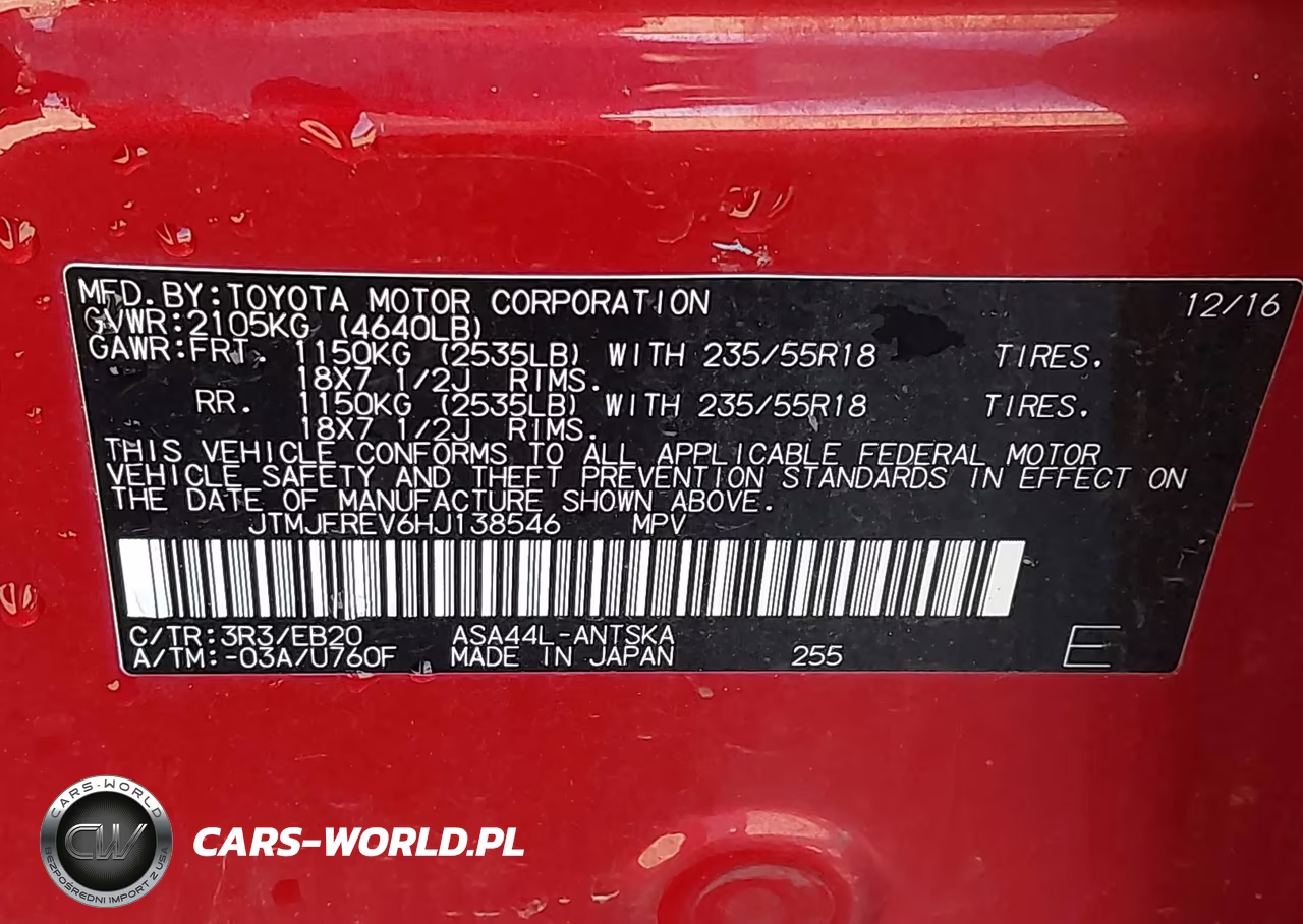 2017 Toyota Rav4 Se VIN:JTMJFREV6HJ138546 - 9