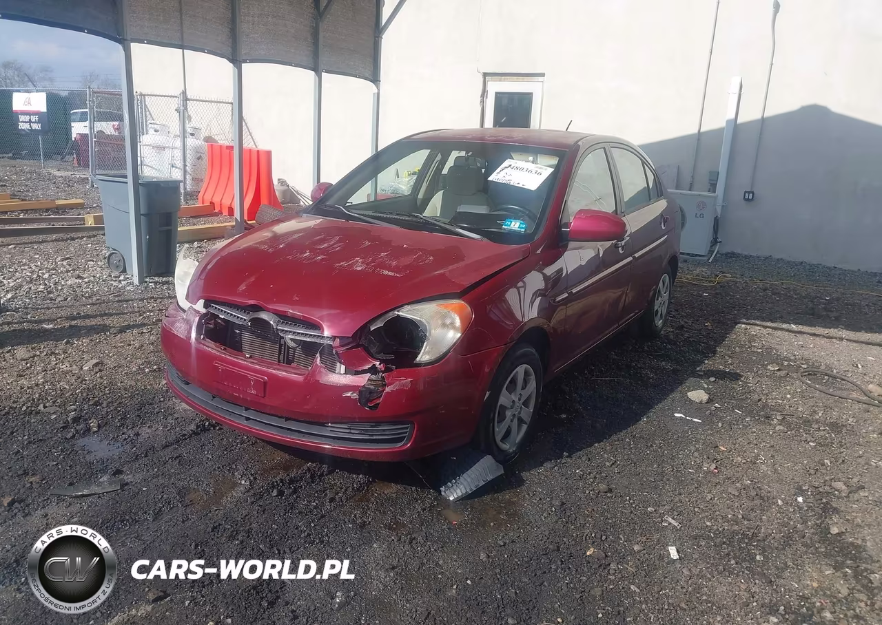 2009 Hyundai Accent Gls VIN:KMHCN46C69U371477 - 2