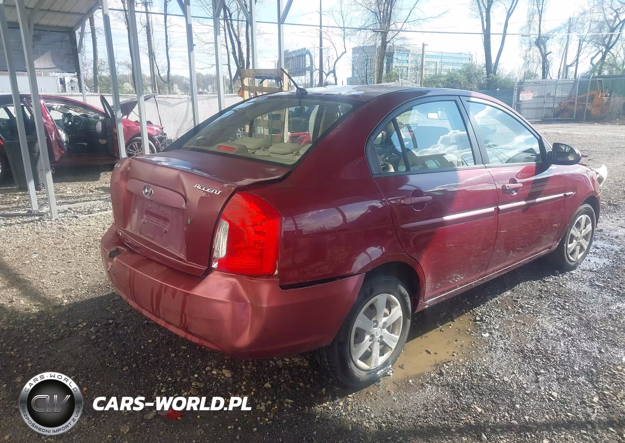 2009 Hyundai Accent Gls VIN:KMHCN46C69U371477 - 4