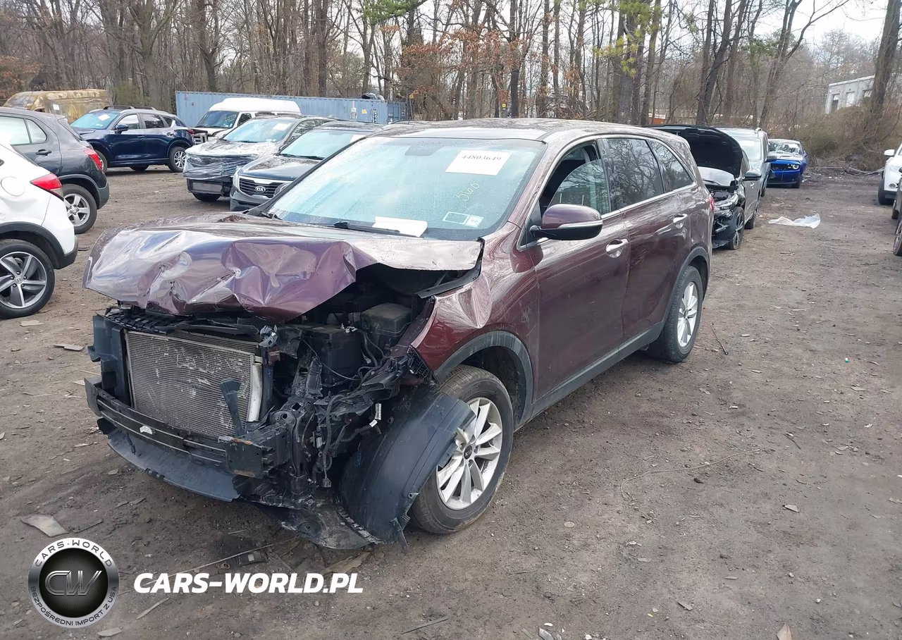 2019 Kia Sorento 2.4L Lx VIN:5XYPG4A30KG575755 - 2