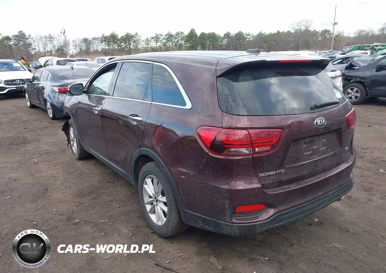 2019 Kia Sorento 2.4L Lx VIN:5XYPG4A30KG575755 - 3