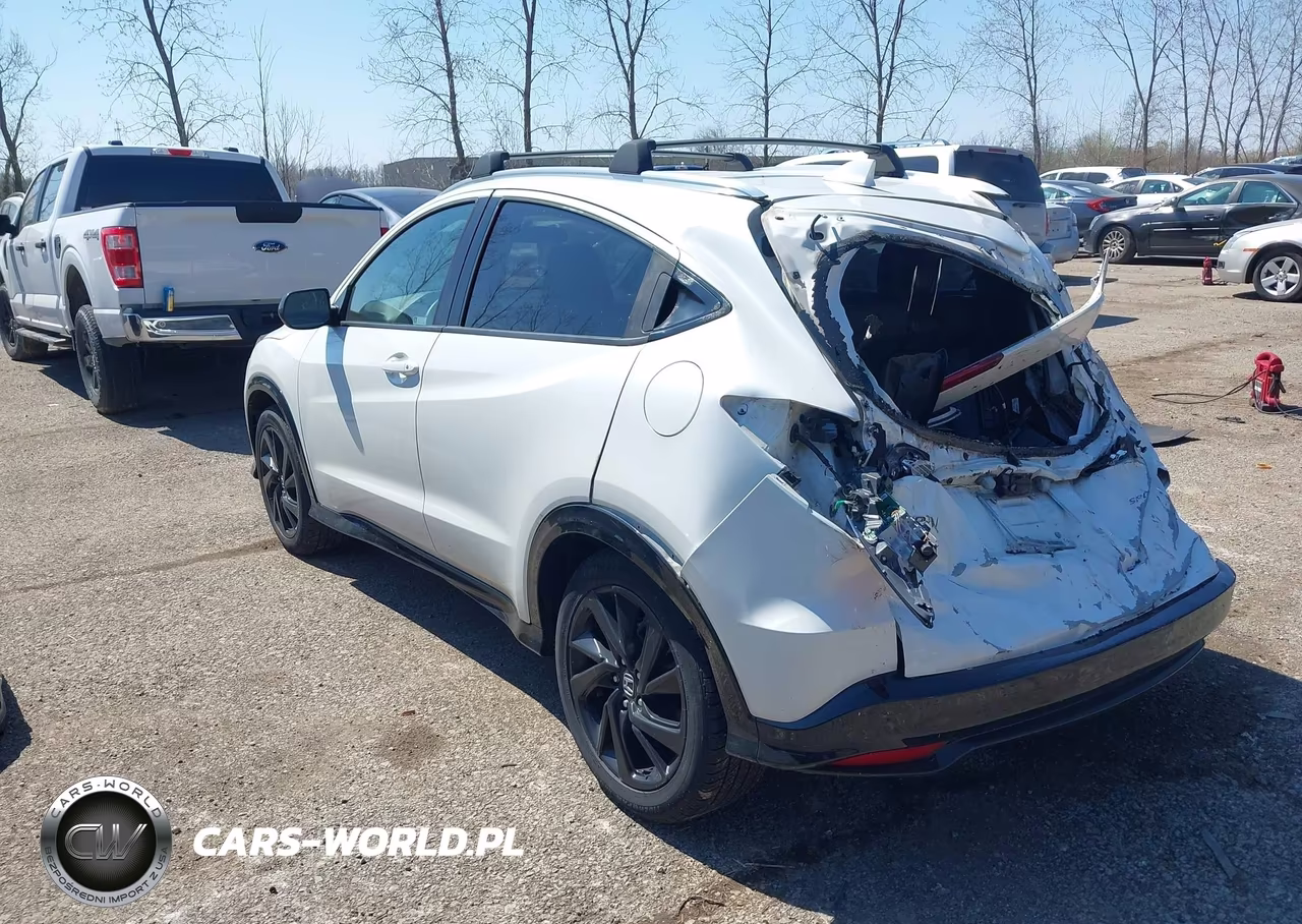 2021 Honda Hr-V Awd Sport VIN:3CZRU6H15MM728602 - 3