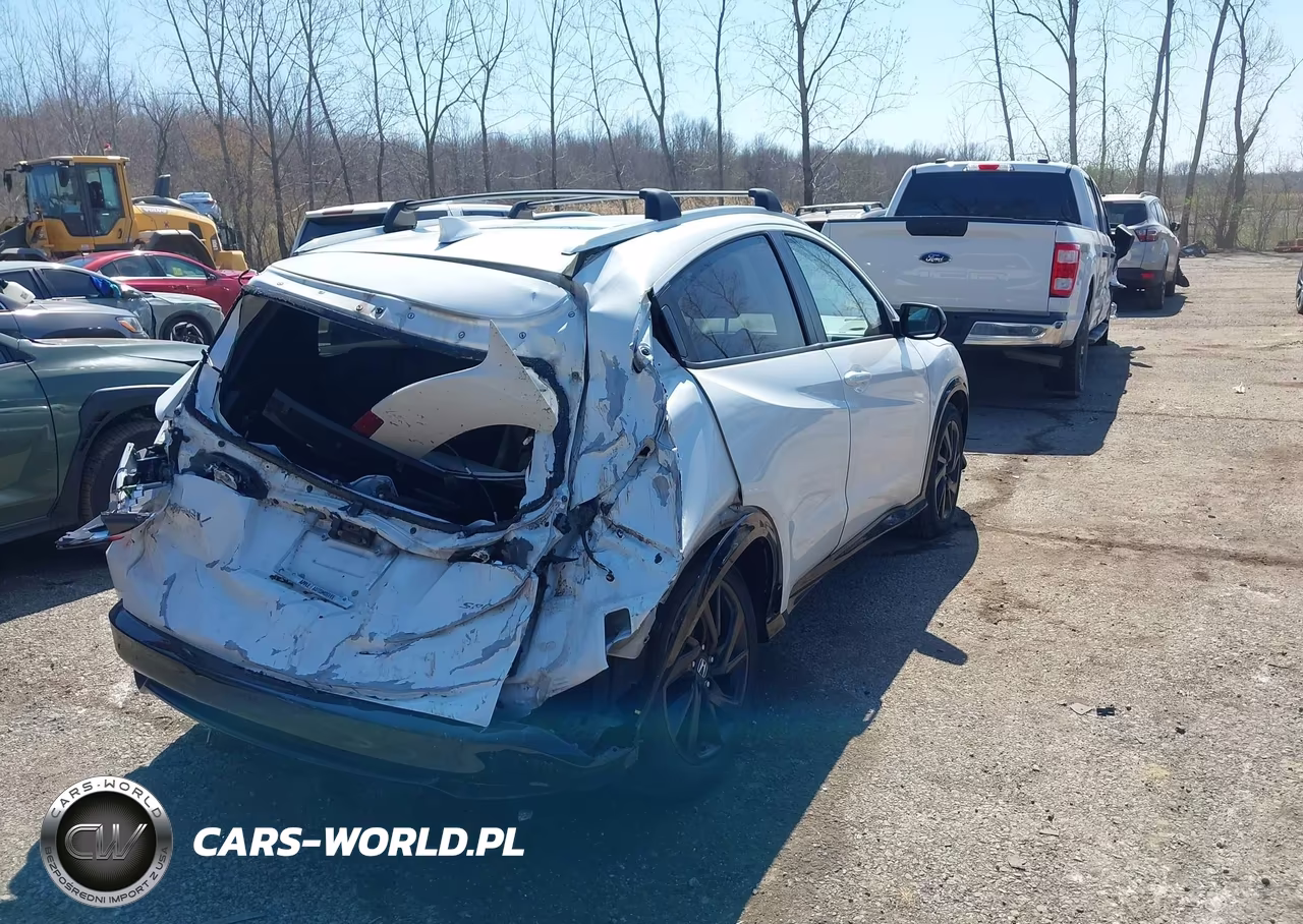 2021 Honda Hr-V Awd Sport VIN:3CZRU6H15MM728602 - 4