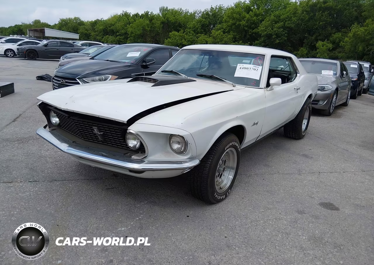 1969 Ford Mustang VIN:9F01F102651 - 2