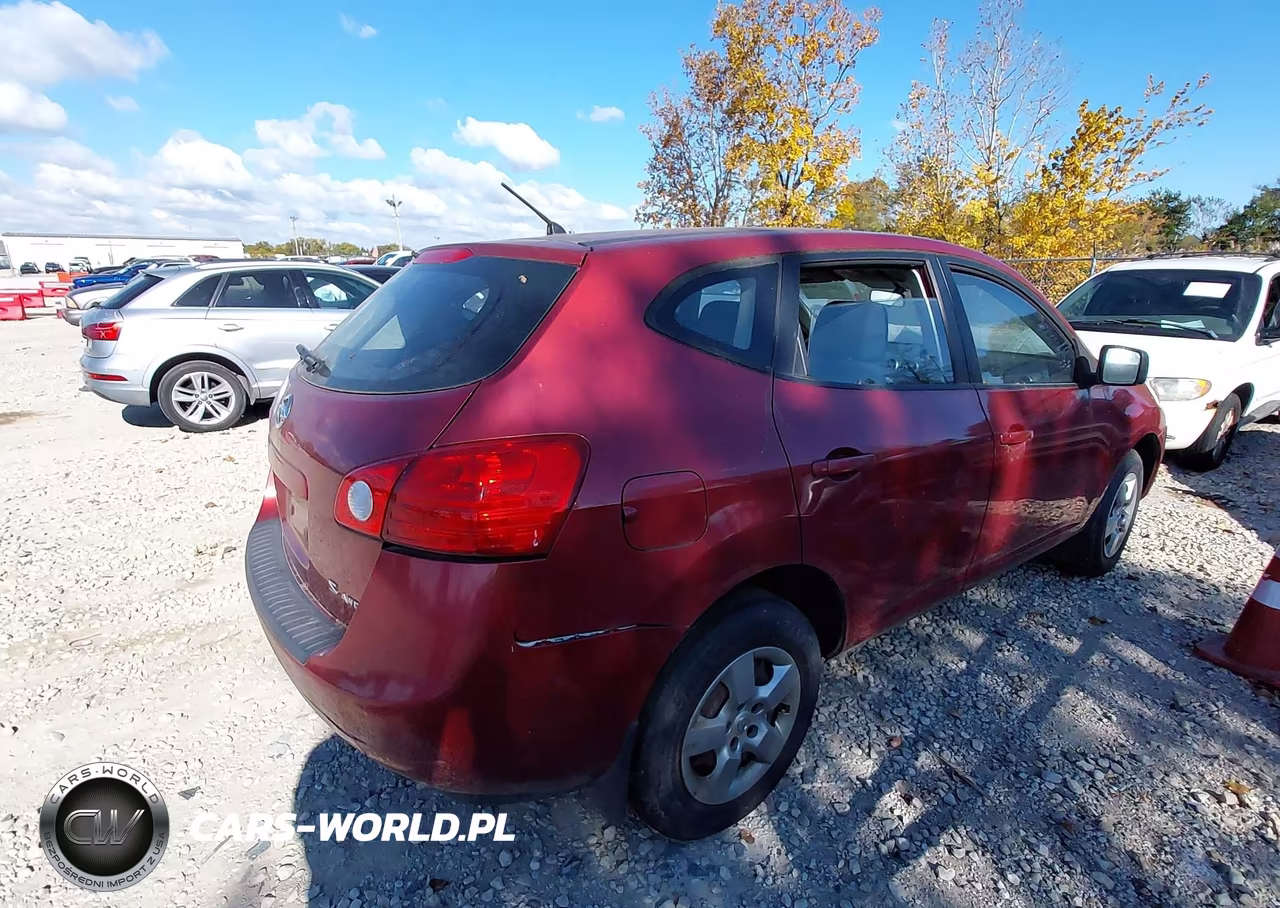 2008 Nissan Rogue S-Sl VIN:JN8AS58VX8W141554 - 4