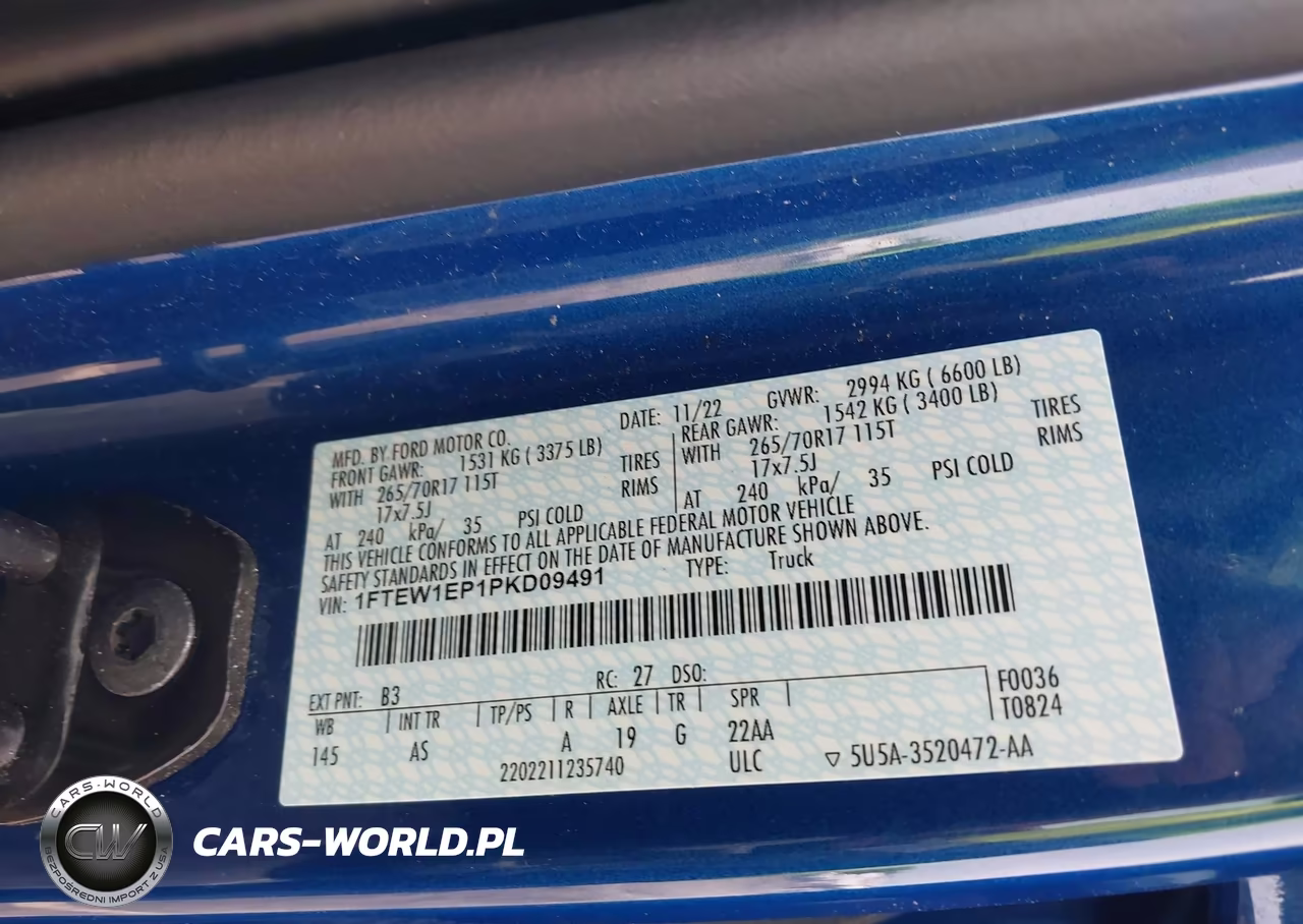2023 Ford F-150 Xl VIN:1FTEW1EP1PKD09491 - 9