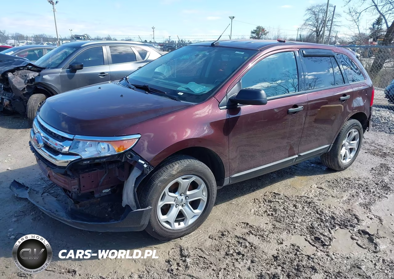 2012 Ford Edge Se VIN:2FMDK4GCXCBA53743 - 2
