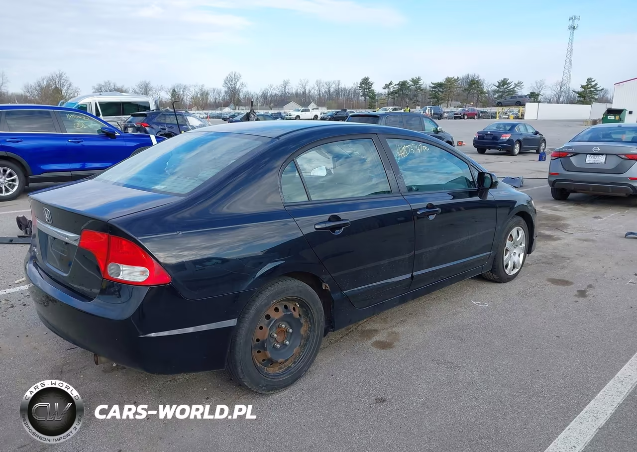 2011 Honda Civic Lx VIN:19XFA1F52BE002875 - 4