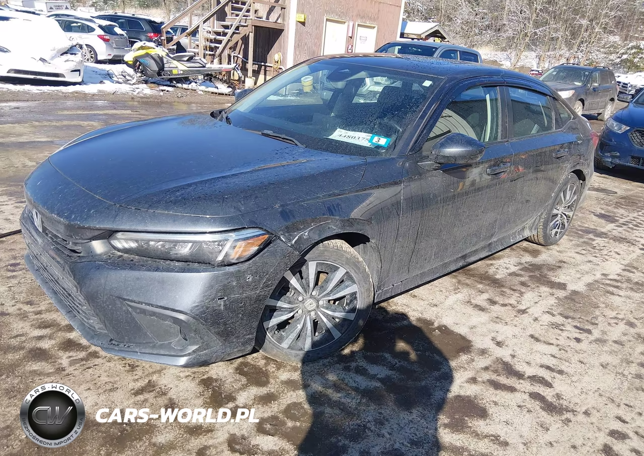 2022 Honda Civic Ex VIN:2HGFE1F71NH312760 - 2