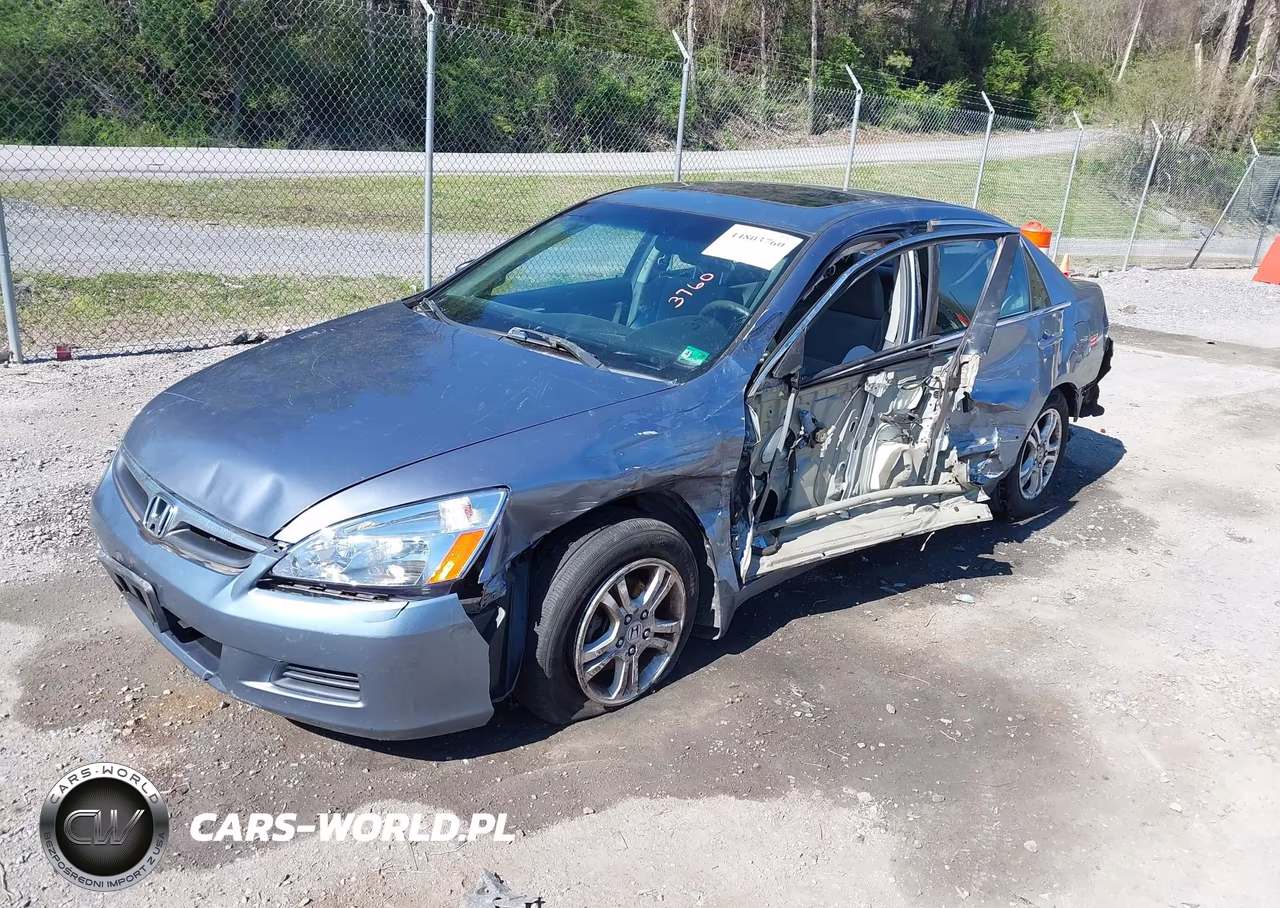 2007 Honda Accord 2.4 Ex VIN:1HGCM56767A052032 - 2