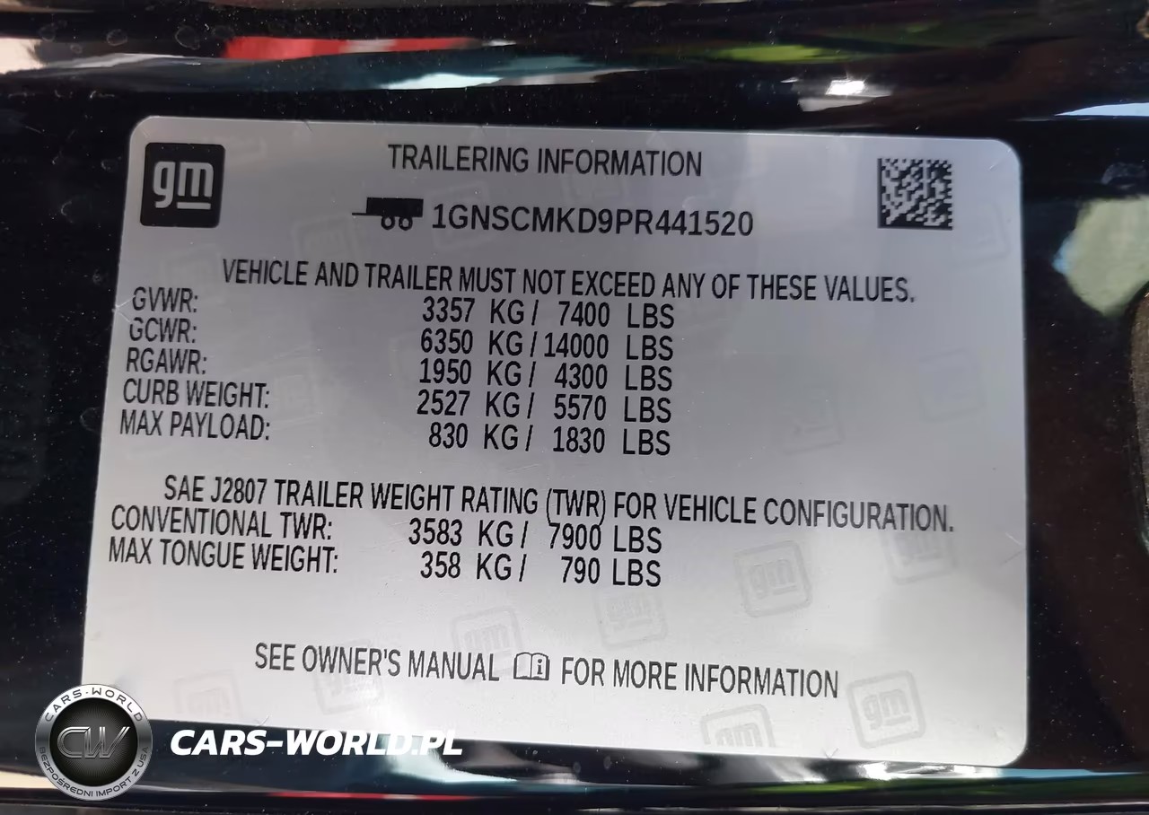 2023 Chevrolet Tahoe 2Wd Ls VIN:1GNSCMKD9PR441520 - 9
