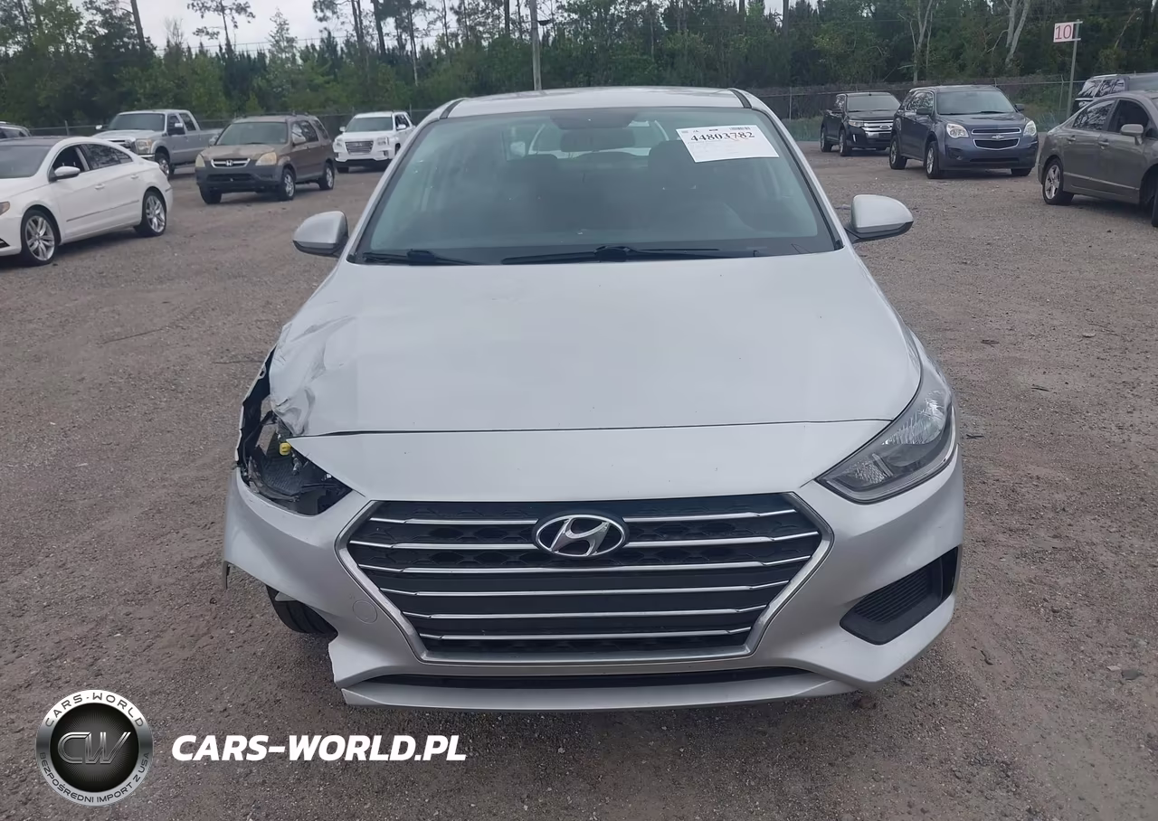 2021 Hyundai Accent Se VIN:3KPC24A61ME151265 - 12