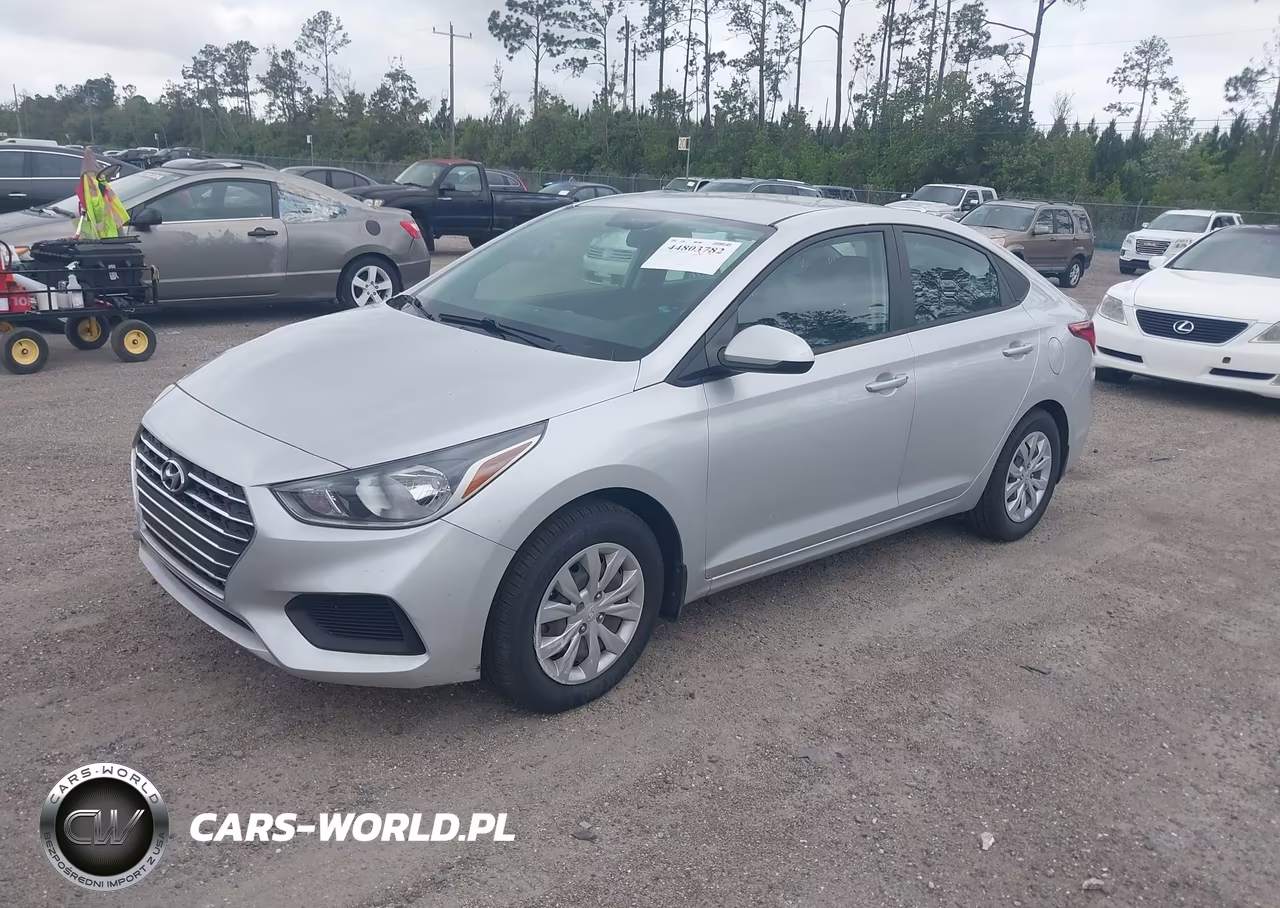 2021 Hyundai Accent Se VIN:3KPC24A61ME151265 - 2