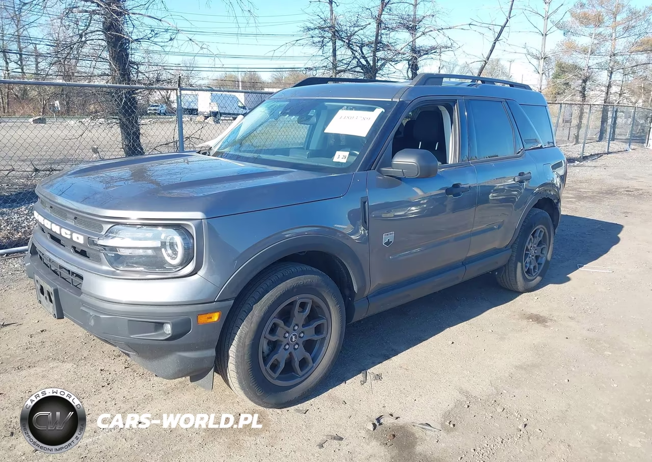 2023 Ford Bronco Sport Big Bend VIN:3FMCR9B67PRD13318 - 2