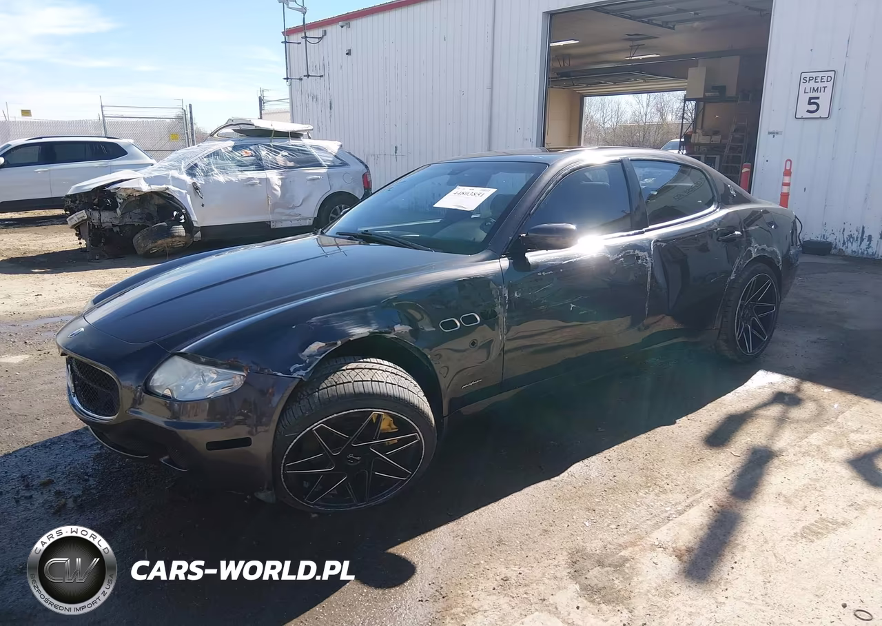 2008 Maserati Quattroporte Base Automatic-Executive Gt Automatic-Sport Gt S Automatic VIN:ZAMFE39AX80035886 - 2