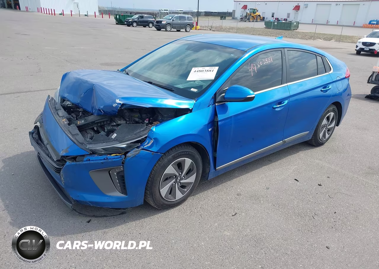 2018 Hyundai Ioniq Hybrid Sel VIN:KMHC75LC4JU103018 - 2