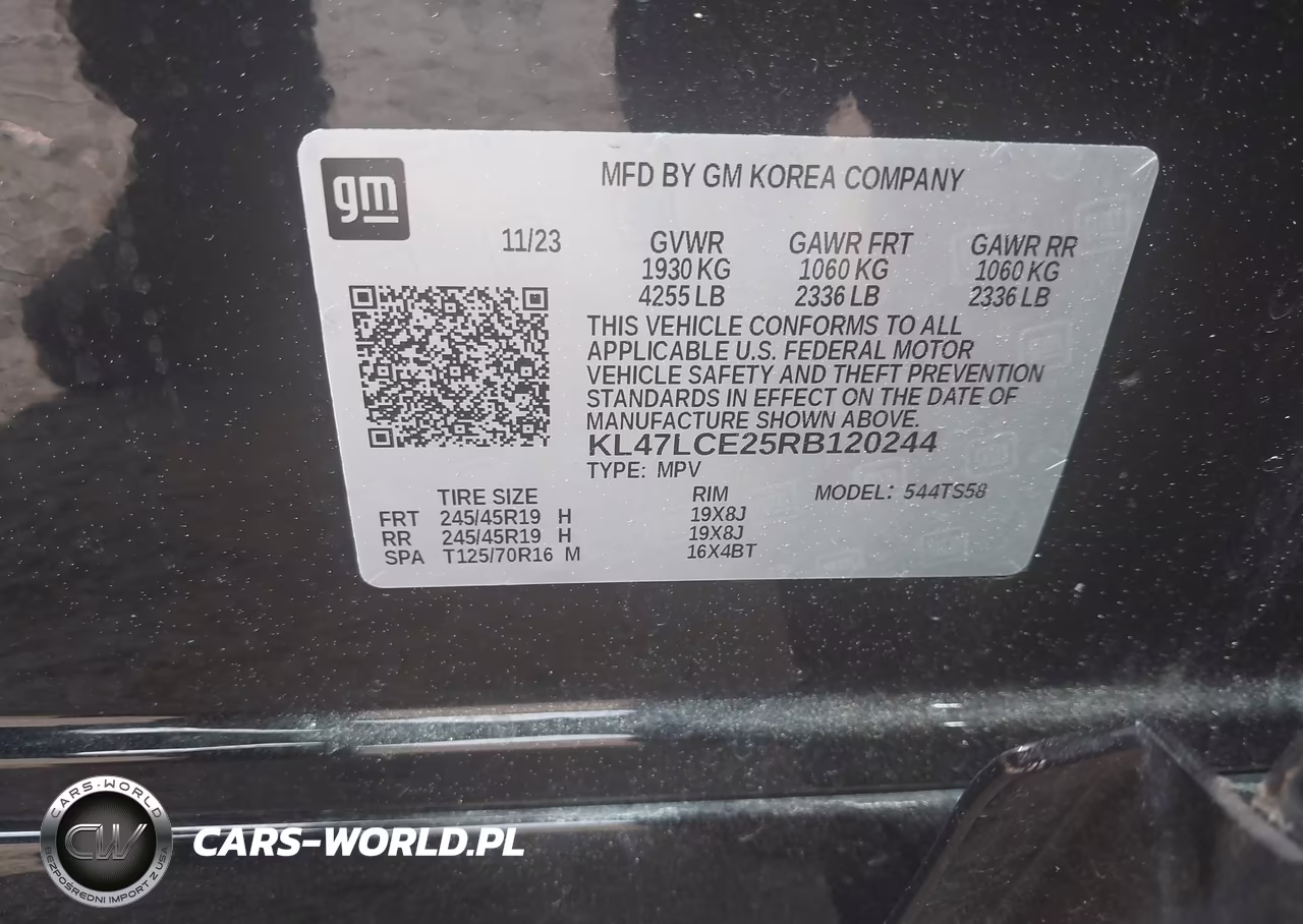 2024 Buick Envista Avenir Fwd VIN:KL47LCE25RB120244 - 9