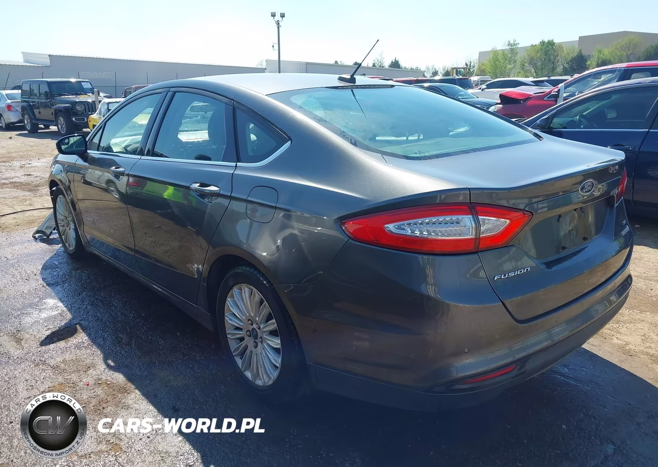 2016 Ford Fusion Hybrid Se VIN:3FA6P0LUXGR318552 - 3