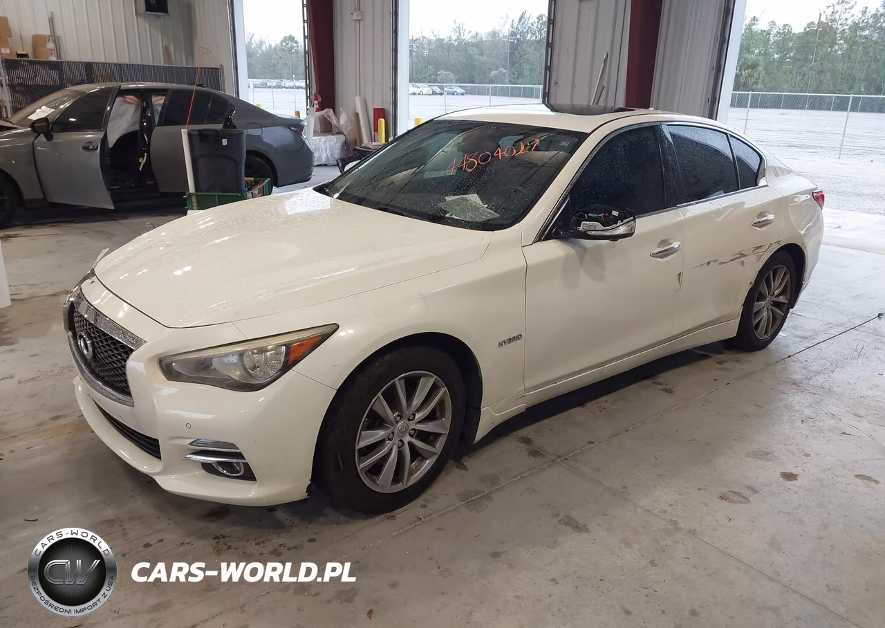 2014 Infiniti Q50 Hybrid Premium VIN:JN1AV7AR8EM701254 - 2
