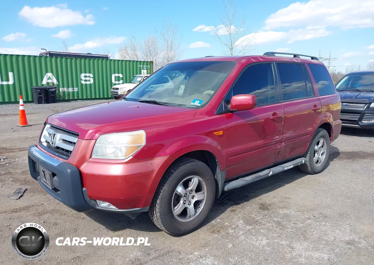 2006 Honda Pilot Ex-L VIN:2HKYF18556H506698 - 2