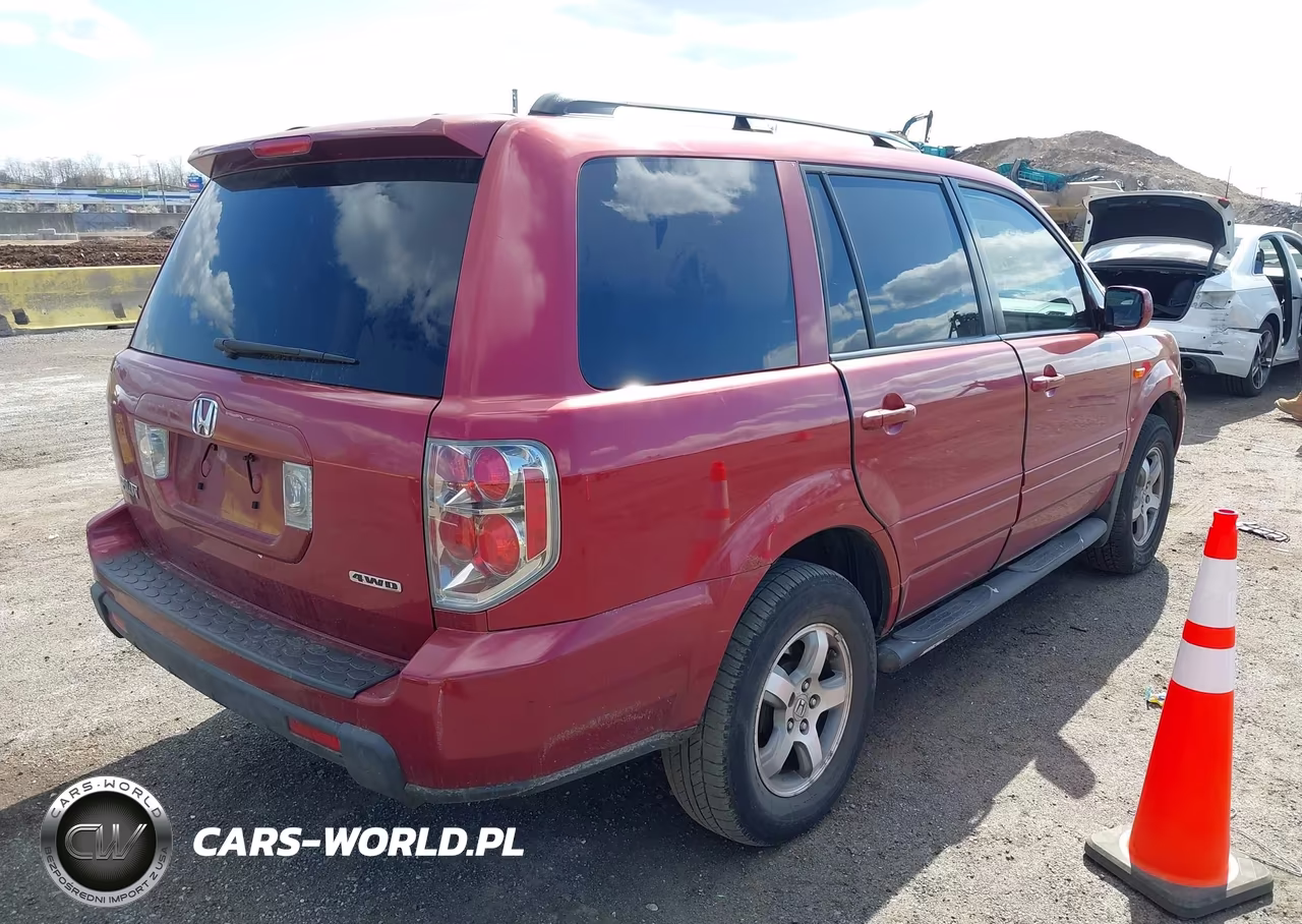 2006 Honda Pilot Ex-L VIN:2HKYF18556H506698 - 4