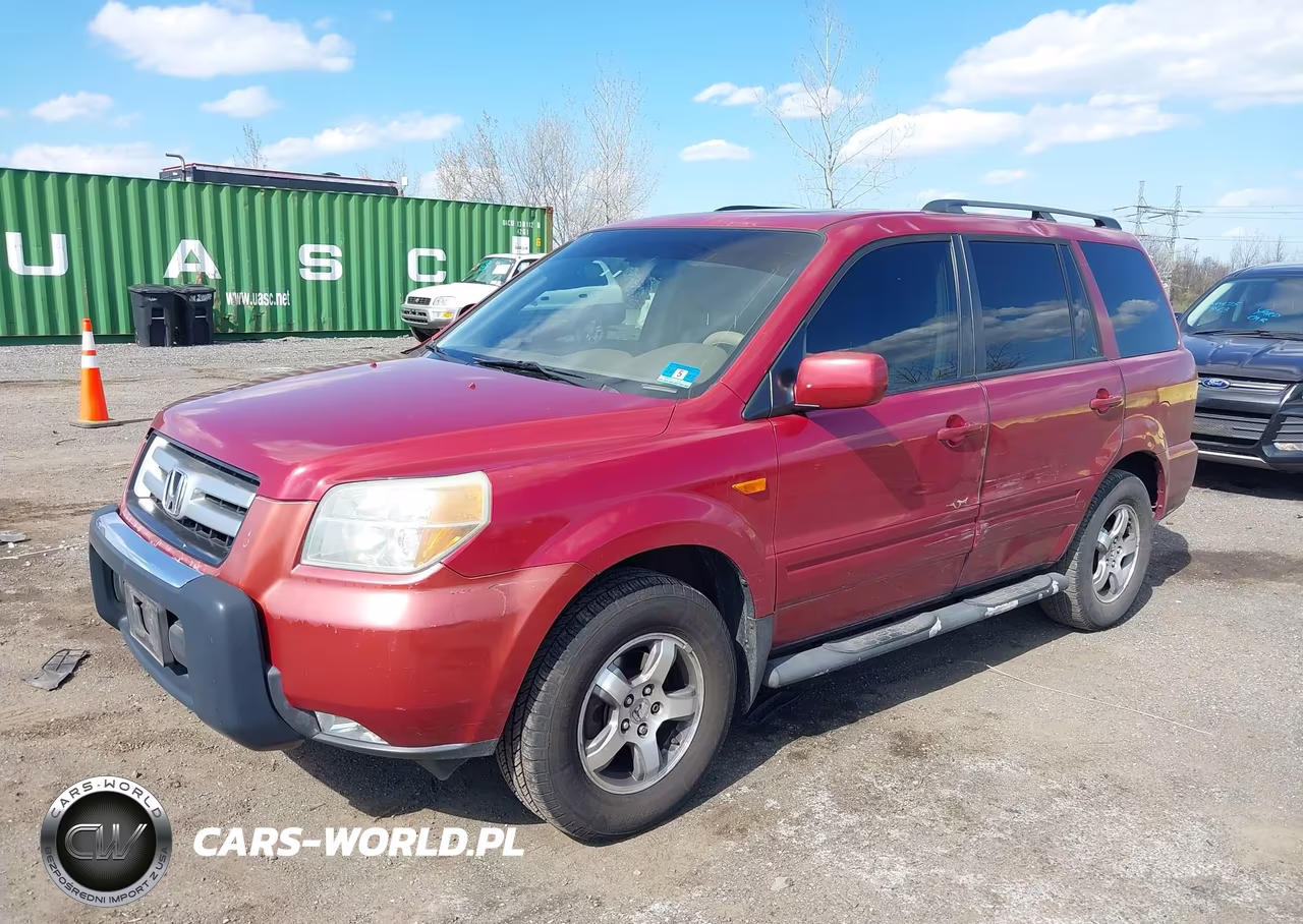 2006 Honda Pilot Ex-L VIN:2HKYF18556H506698 - 6