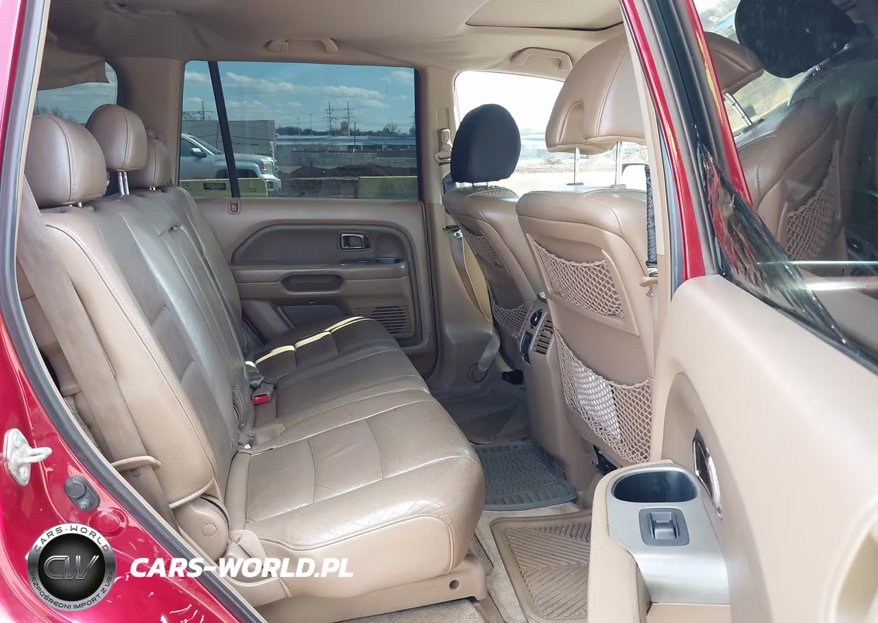 2006 Honda Pilot Ex-L VIN:2HKYF18556H506698 - 8