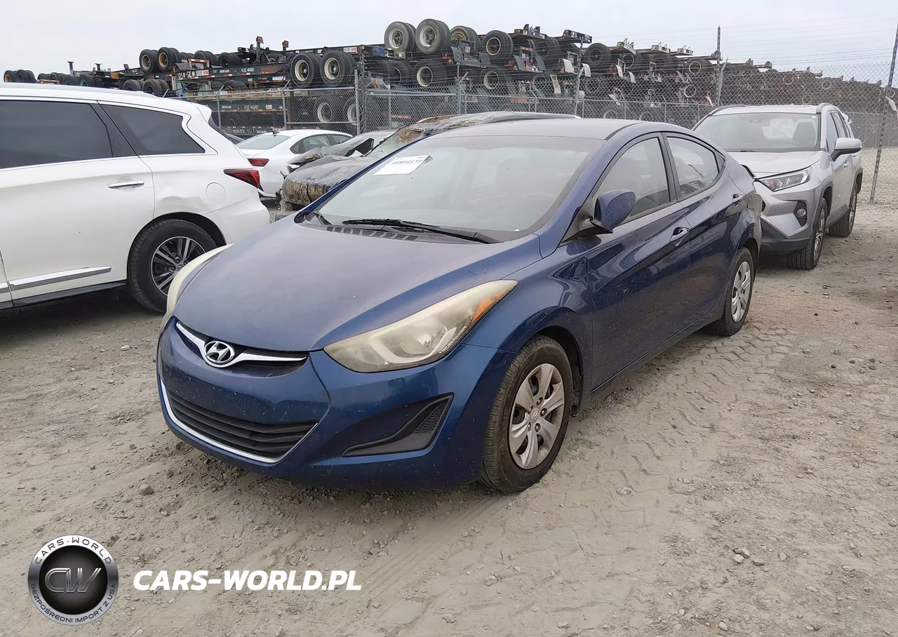 2016 Hyundai Elantra Se VIN:5NPDH4AE9GH682661 - 2