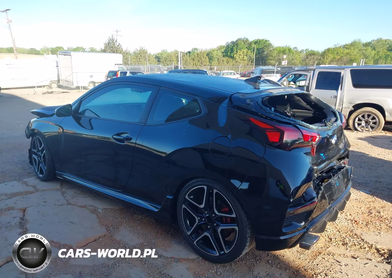 2021 Hyundai Veloster N VIN:KMHT36AH2MU008803 - 3