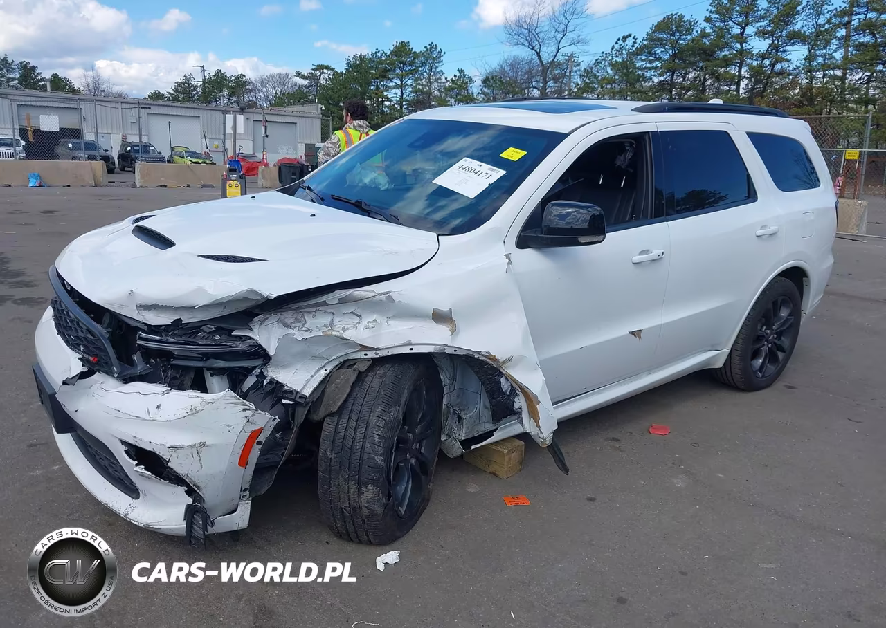 2021 Dodge Durango Gt Plus Awd VIN:1C4RDJDG4MC764706 - 2