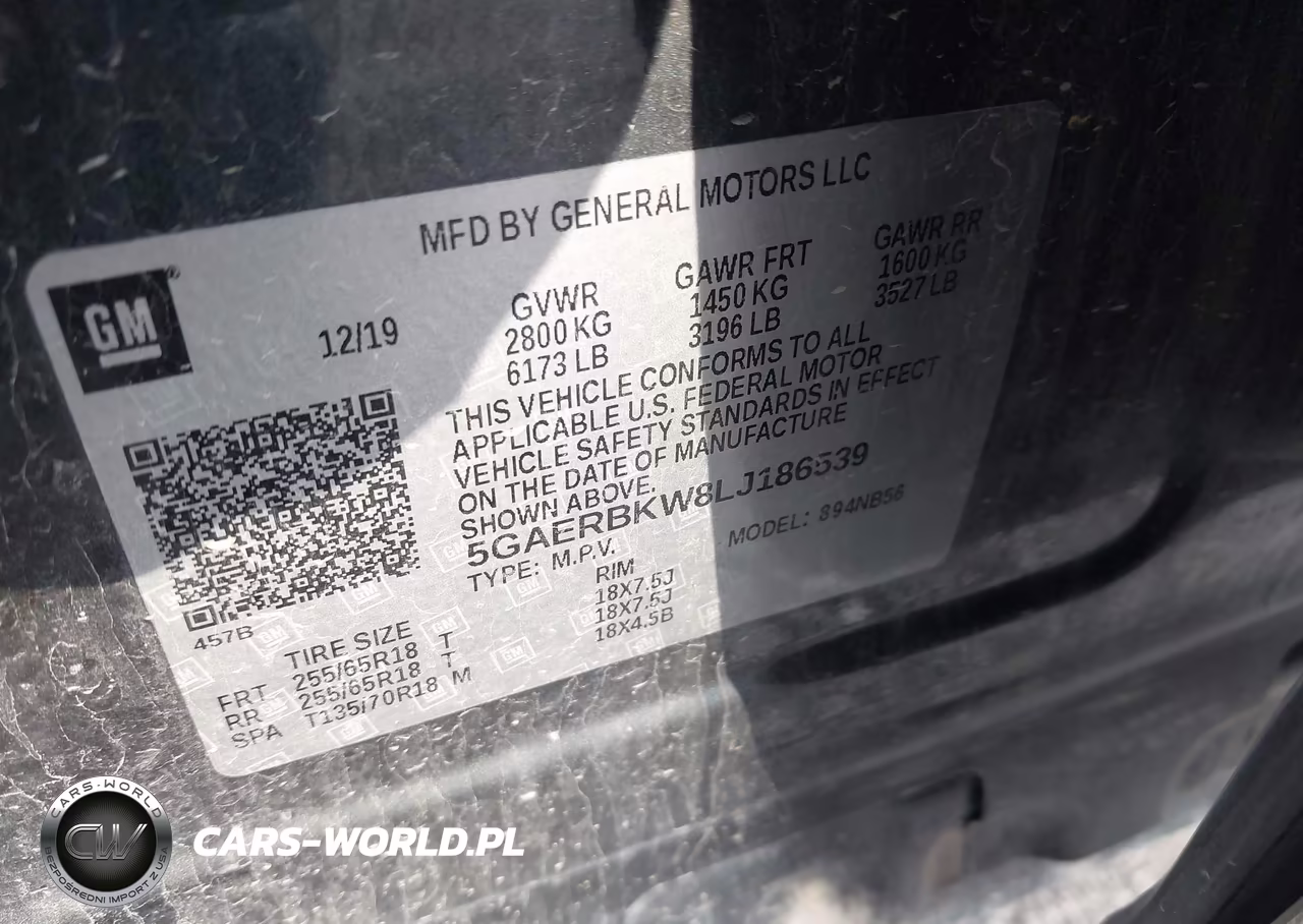 2020 Buick Enclave Fwd Essence VIN:5GAERBKW8LJ186539 - 9